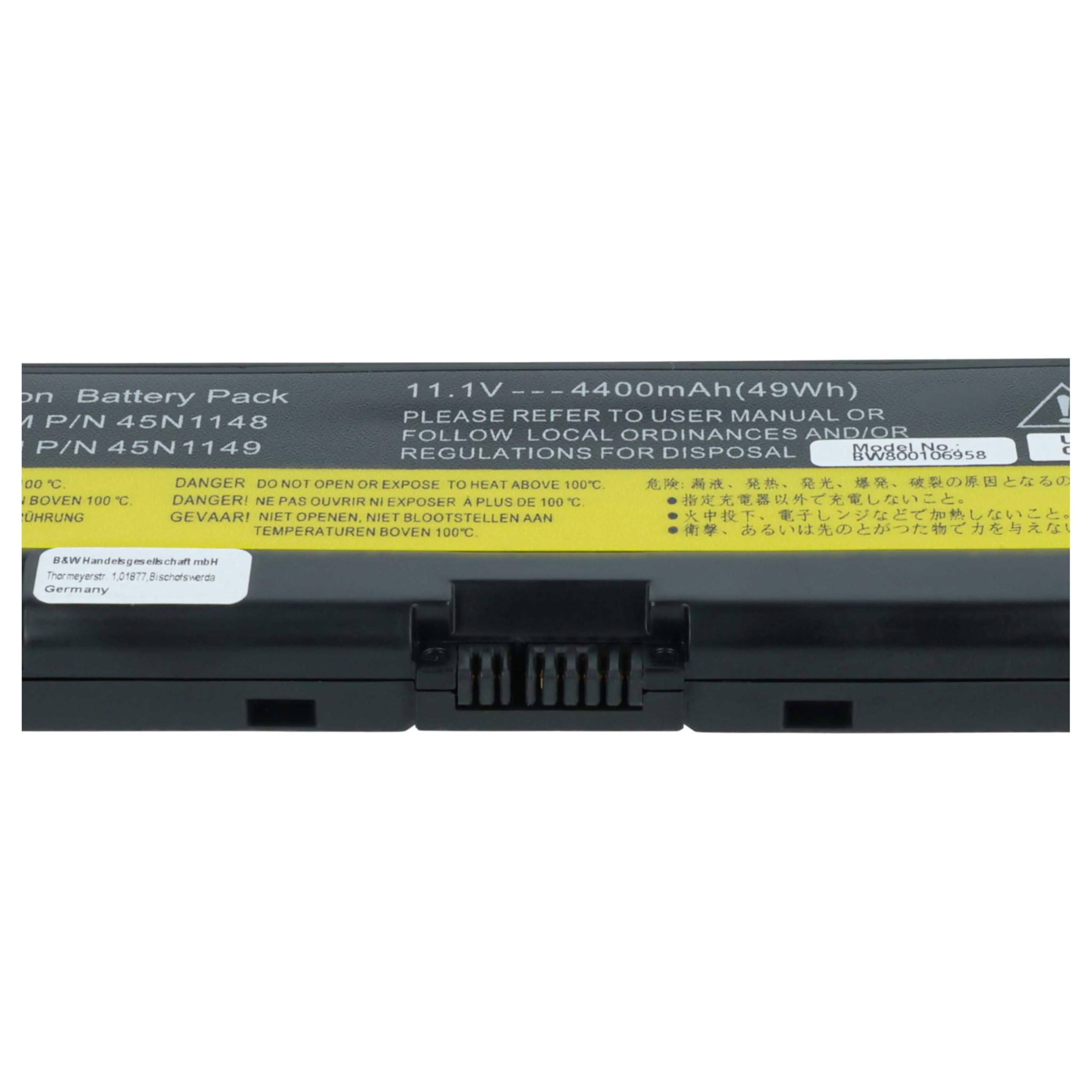 vhbw Batería Compatible con Lenovo ThinkPad L540 20AU002Q