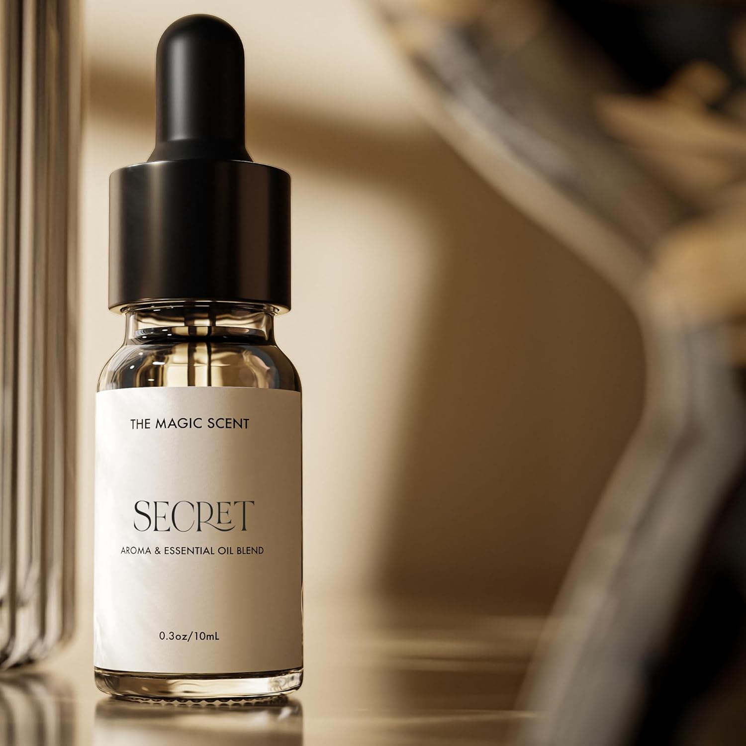 The Magic Scent Santal, Secret, & Baccara Fragrance Oil Discovery Set (3 x 10ml): Hotel Diffuser Oils Scents for Home - Clean & Premium - Designed for Use in All Diffusers