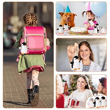 Amazon.co.jp: WXJ13 12個 ミニぬいぐるみ ペンギン ぬいぐるみ