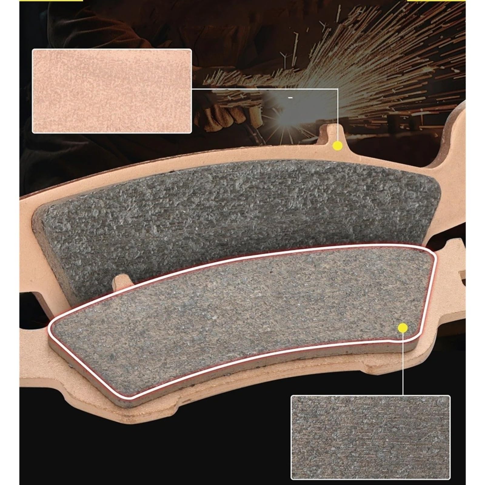 Moto Kit Pastiglie Freno Per SWM FT 300 R RS Per Flat Per Track 17 Pastiglie Freno Anteriori Posteriori Per Moto(292)