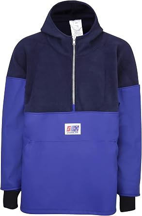 Stormline Atlantic 809 Fishing Pullover 650gsm PVC, Fleece Lined, Waterproof, YKK Zip, Neoprene Cuffs, Pro-Grade Rain Gear