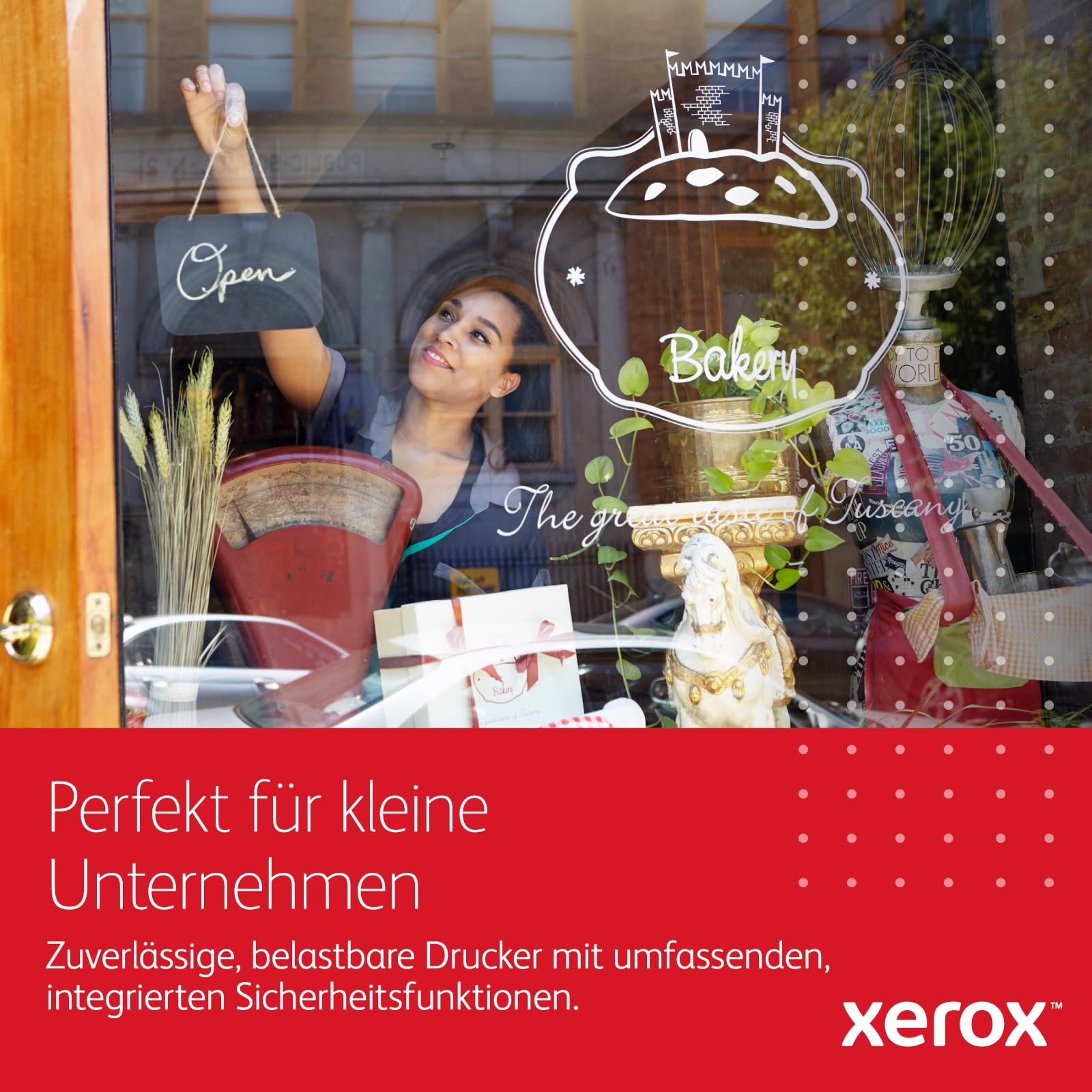 Xerox B235dni A4 34ppm Schwarz und Weiß Kabellos Laser Multifunktion Druker mit Duplex 2-seitiger Druck - Kopieren/Drucken/Scan/Fax - Farb Touchscreen