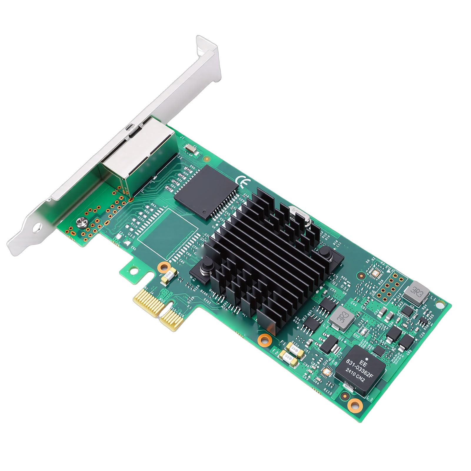 Generic Scheda di Rete Gigabit Ethernet Ad Alta densità Velocità di Trasmissione Dati 1000 Mbps Doppie Porte RJ45 Stabili Configurate per L'integrazione di PC Desktop Server con Apparecchiature di