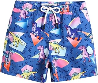 Bañador Niño Ropa de Baño para Niño Secado rápido Interior de Malla Short de Natación Estampado