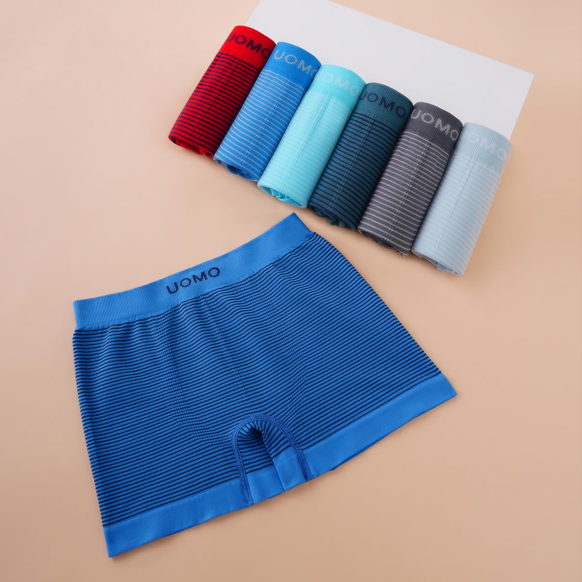 Channo Boxer sans Couture en pour garçon Uomo