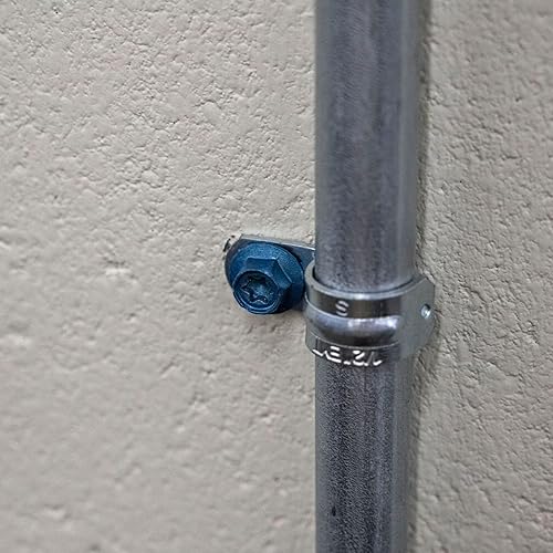 Miniatura 4 de Tornillos de mampostería TorqueMaster de 516" x 2-14" con cabezal de arandela hexagonal, 50 piezas, tornillos de hormigón, resistencia a la