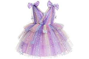 Gracie's Corner Rainbow Butterfly Tutu Birthday Dress