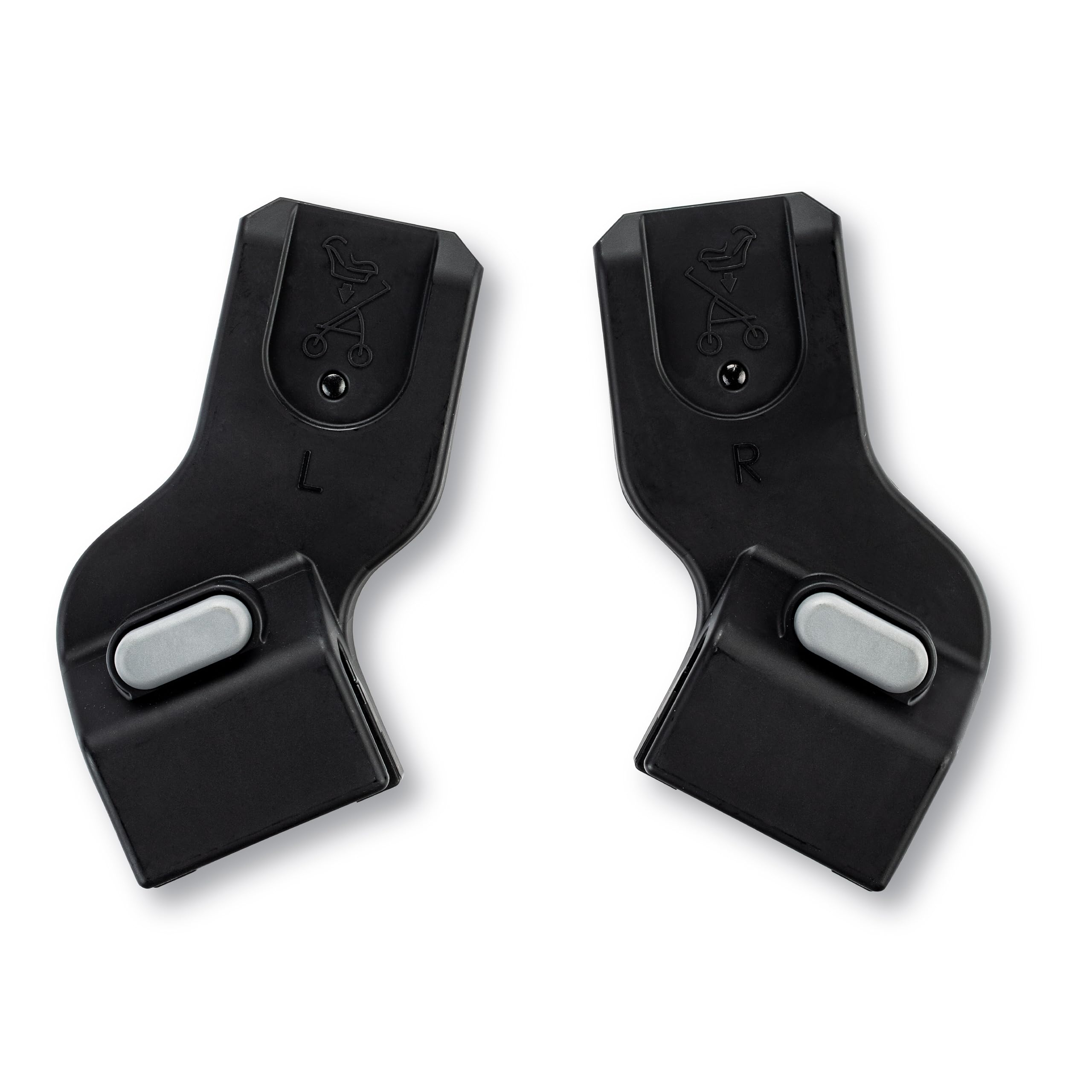 BOB Gear® Wayfinder™ Jogging Stroller Infant Car Seat Adapter, Compatible with Select Britax, Nuna, Cybex and Maxi COSI Infant car Seats