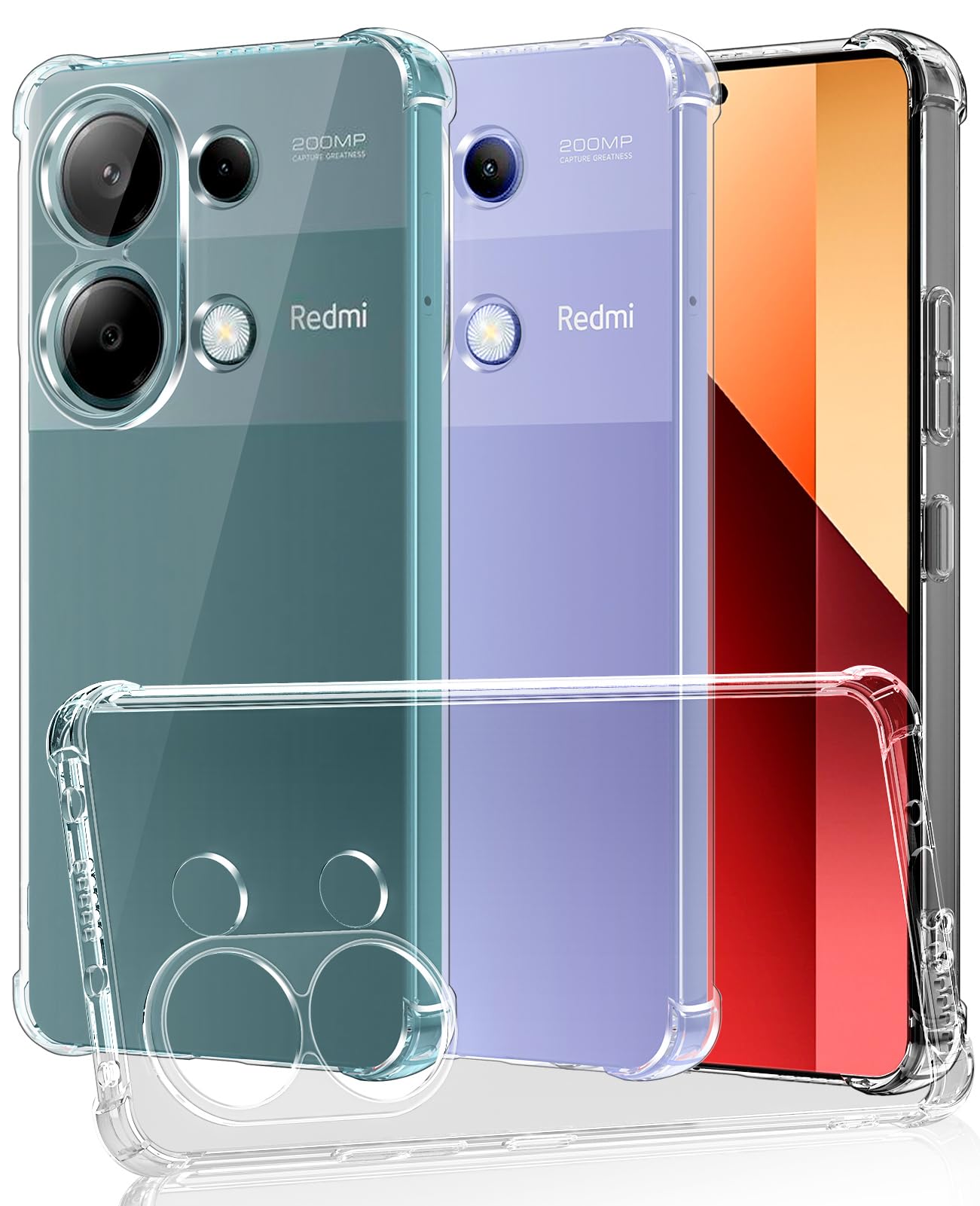Xinyunew Funda Xiaomi Redmi Note 13 Pro 4G, Premium Piel