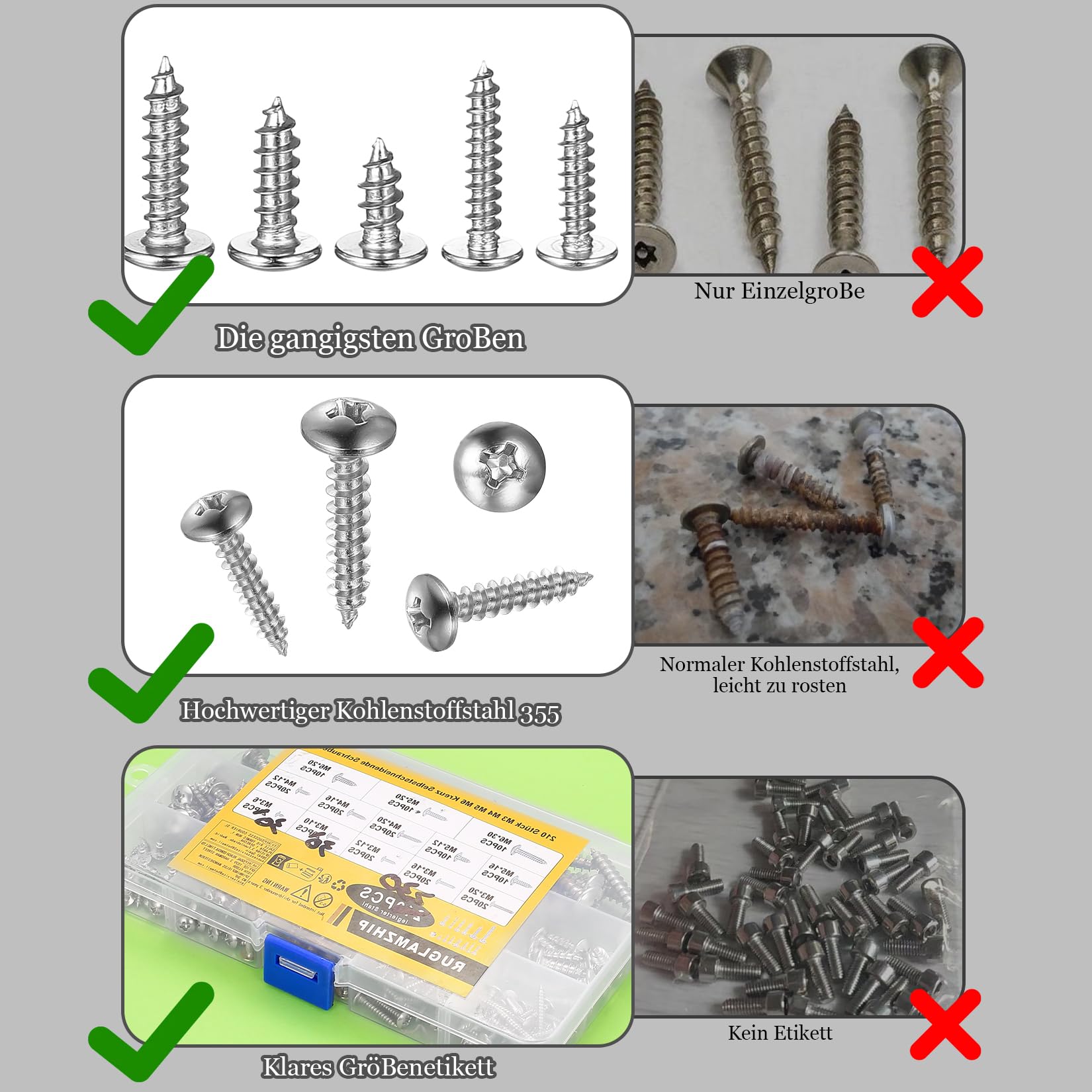Viti autofilettanti per plastica Plas-Tech 30 testa cilindrica Viti autofilettanti per plastica Plas-Tech 30 testa cilindrica