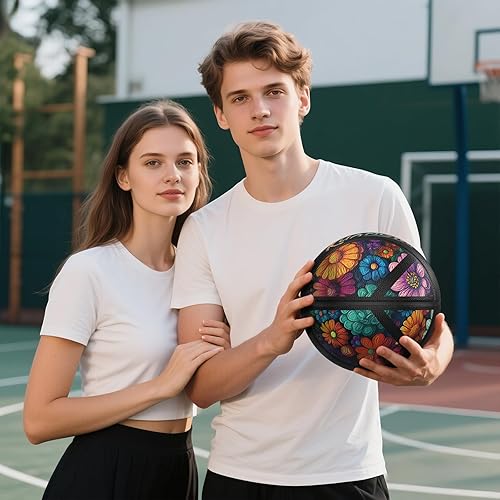 Miniatura 7 de Kuangmi Love Lucky Series Baloncesto, tamaño oficial 7 (29.5 pulgadas), edición limitada