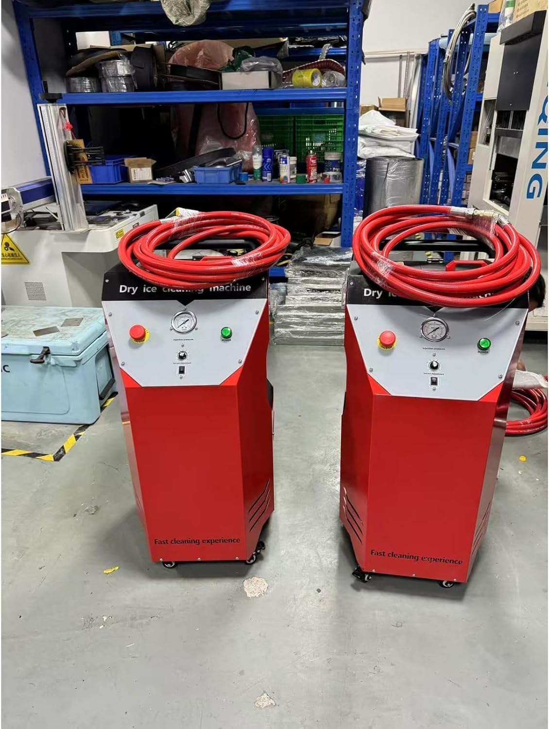 Reliable Dry Ice Blasting Machine, Industrial Dry Ice Cleaning Blaster, Portable Tool for Consistent, Professional Results in Automotive, Aerospace and Manufacturing