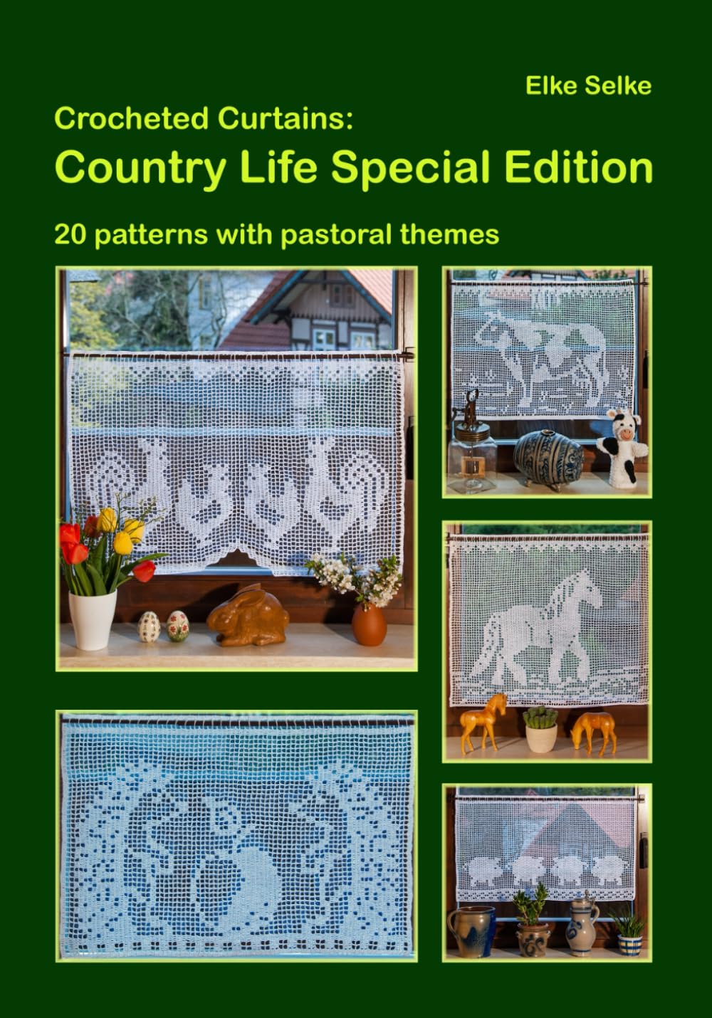 Crocheted Curtains: Country Life Special Edition: 20 patterns with pastoral themes (Lovely crocheting)