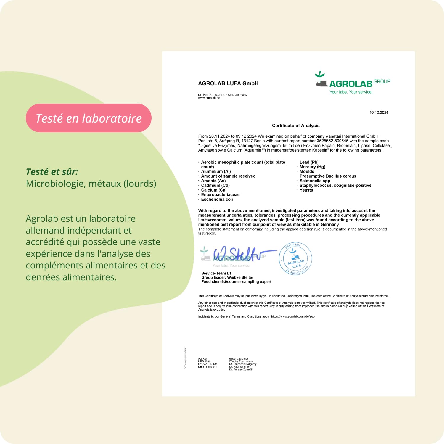 Enzymes Digestives Vegavero® | VEGAN & NATUREL | Bromélaïne, Papaïne, Amylase, Lipase, Cellulase + Lactase | Sans additifs | Digestion Difficile | 180 Gélules Drcaps®