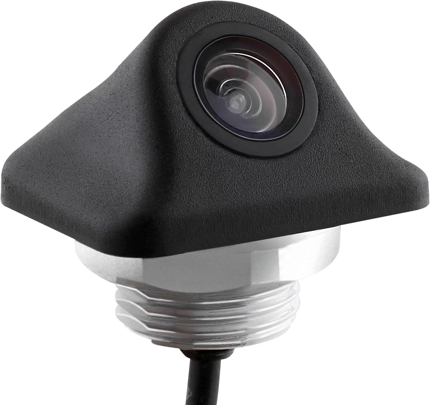 Votteo Car Backup Rear View Reverse Parking Camera 170°CMOS With 8 LED Infrared Guildeline Night Vision CCD Image Waterproof (Mushroom Style)