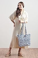 Vista 171 de Maison d' Hermine Bolsa de lona para mujer, bolsa de lona de algodón reutilizable para el hombro, bolsas de comestibles a granel con asa para 01