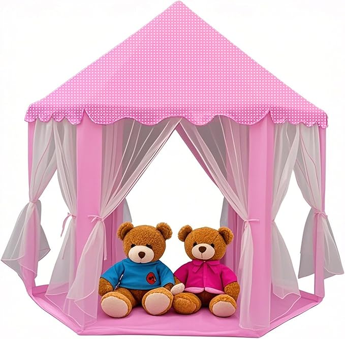 Pink Princess Play Tent