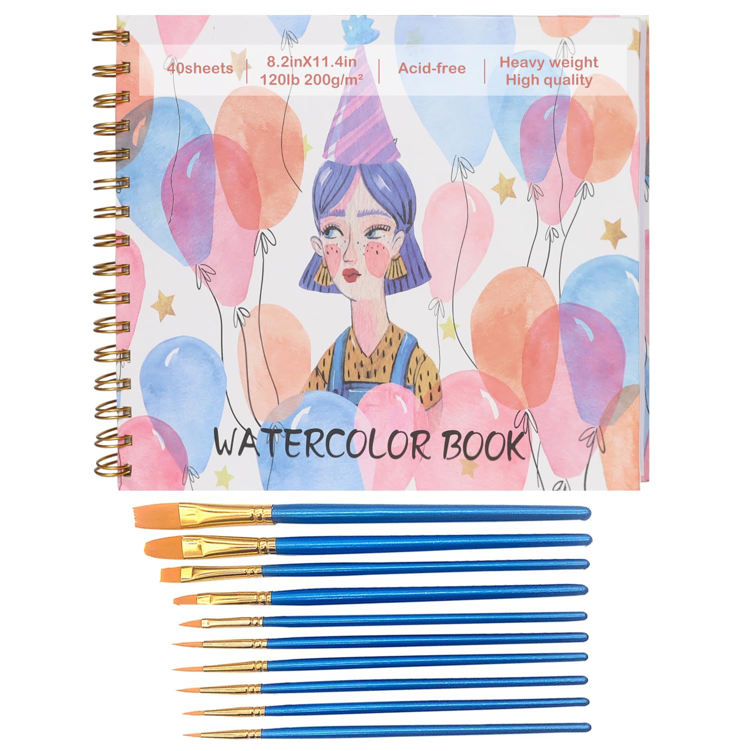 Water Color Paper Pad 8.2