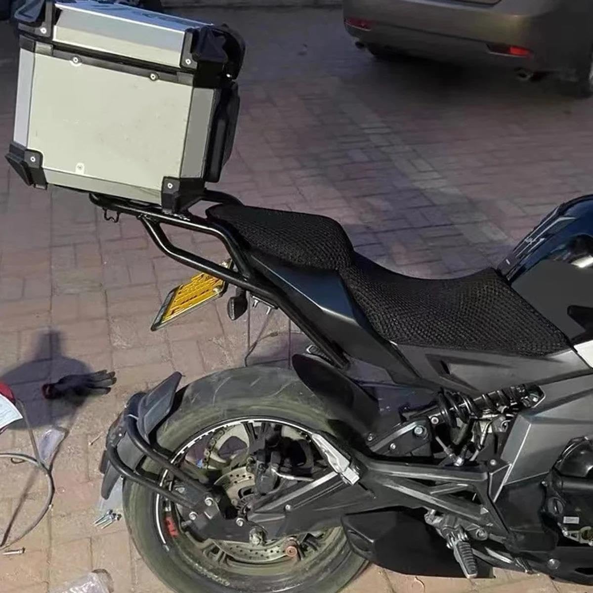 Portaequipajes Cajas Moto para CFMOTO 400NK 650NK 2016-2022, Bolsa para Sillín Lateral Trasero, Portaequipajes para Motocicletas