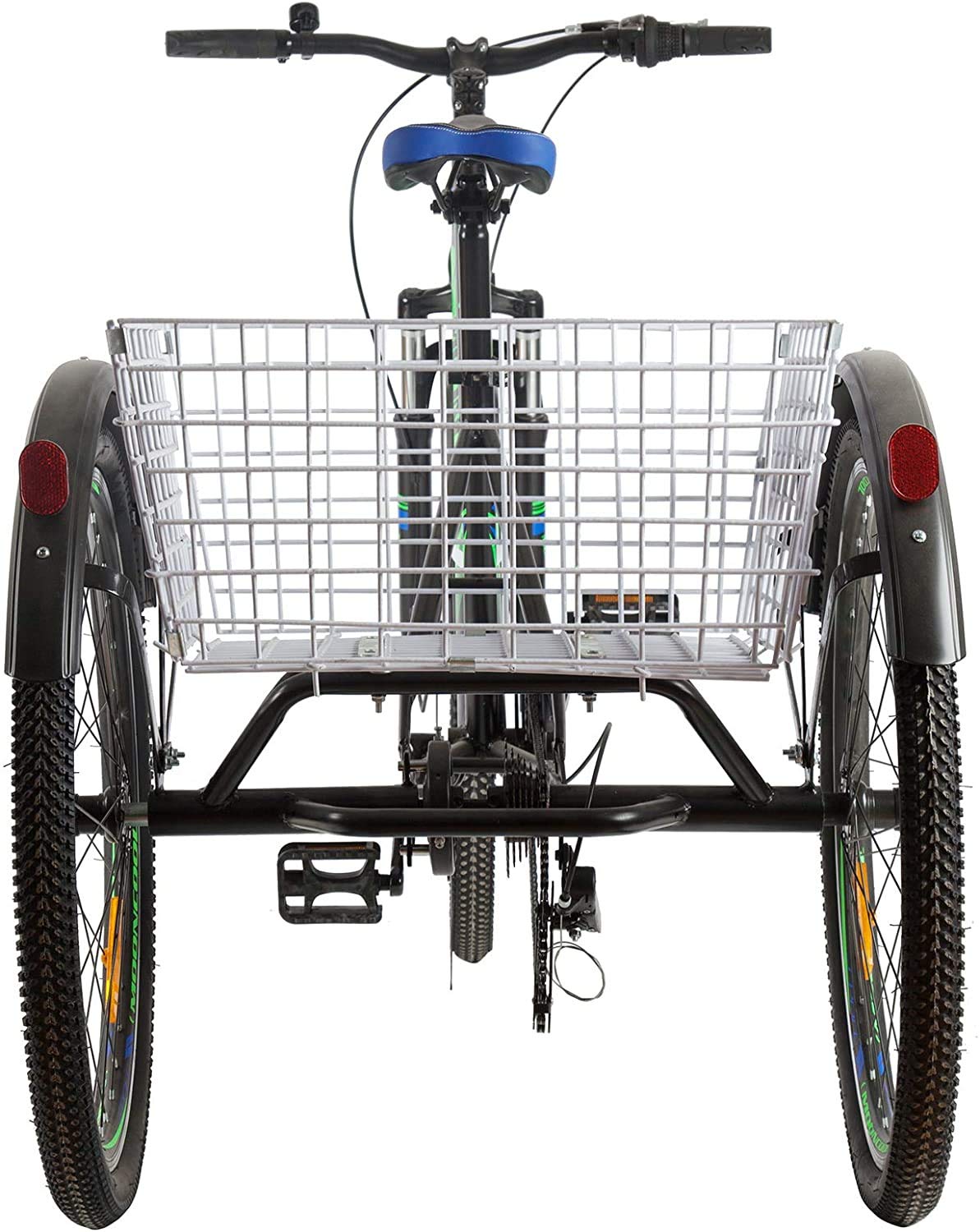 Buy DoCred Adult Tricycle, 7 Speed Mountain Tricycles Three Wheel Bikes