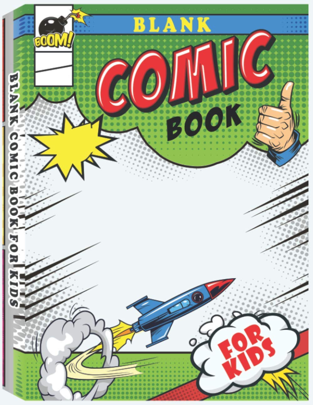 Only1MILLION Blank Comic Book for Kids: Make Your Own Comic Book for Kids, Comic Sketchbook, Kids Comic Books