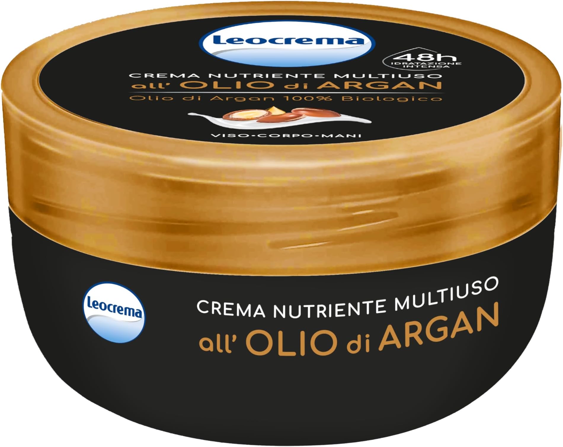 Leocrema - Multi-Purpose Cream - Face, Body, Hands with Argan Oil - 150 ml