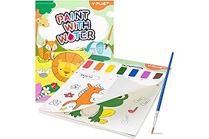 YPLUS Paint with Water Books for Kids Ages 2-4