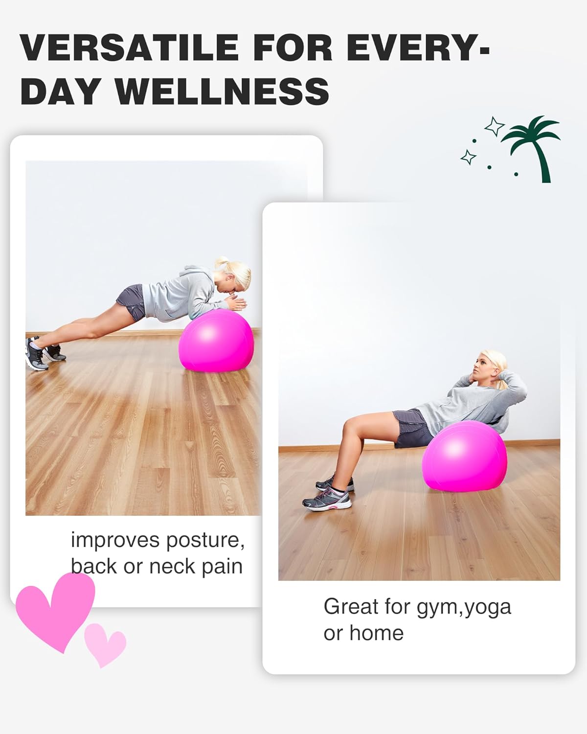 Extra Large Peanut Ball - 39.37"x19.67" Pregnancy, Labor, Birthing, Sensory | Physical Therapy Ball | Exercise Ball - Autism Therapy | Yoga Birth Ball - Core Strength, Stability, Fitness