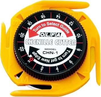 OLFA Chenille Cutter, Yellow (CHN1)
