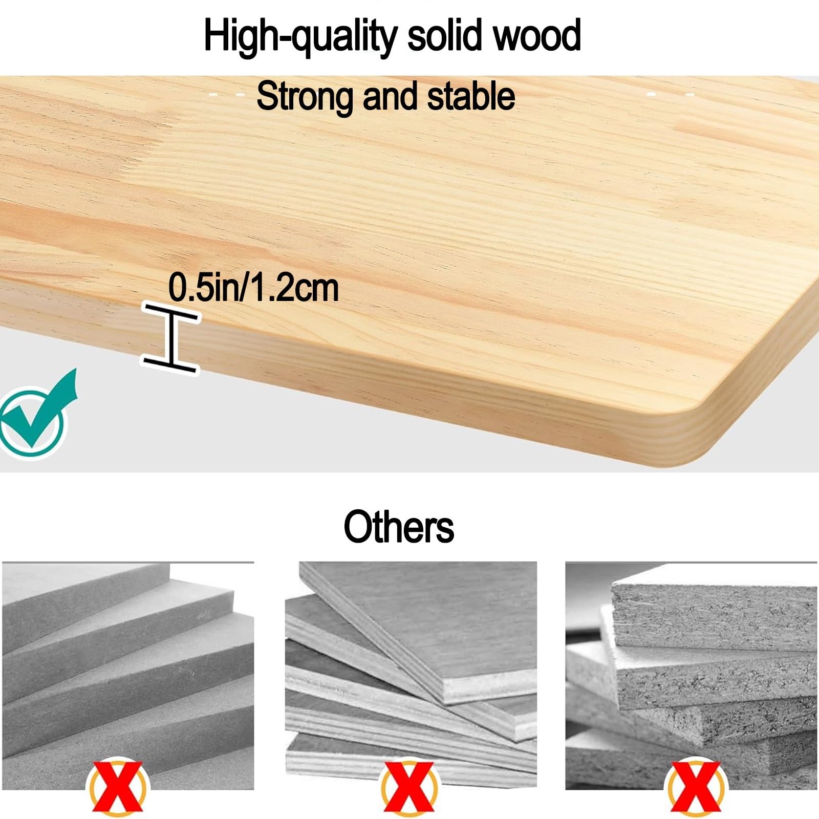 Amaca per Gatti, Tiragraffi Gatto, Mobili da Parete in Legno di Pino per Gatti, Mobili da Parete per Risparmiare Spazio, Regalo per Micio di Taglia Media/Piccola(4pcs)
