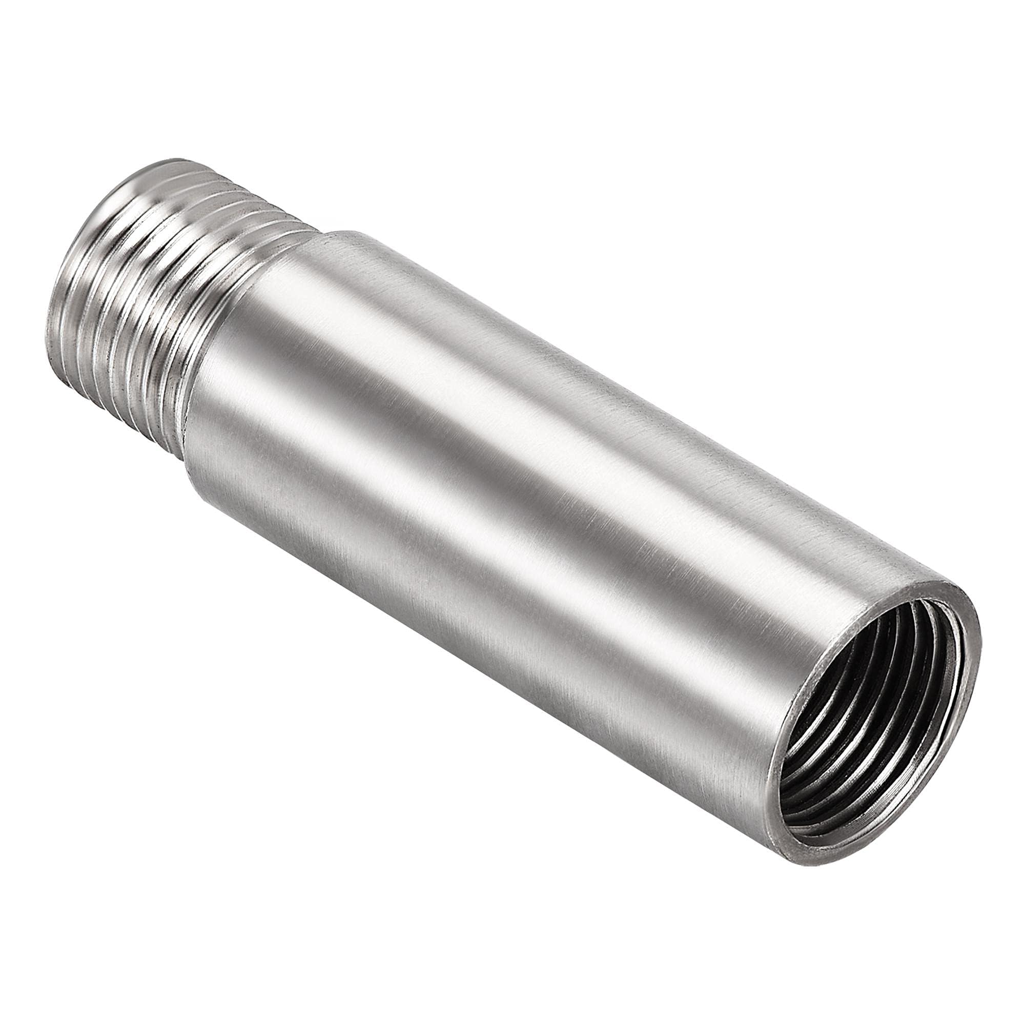 MACHSWON Shower Head Extension Arm,80mm Shower Arm Extension Shower Head Extender 304 Stainless Steel 1/2PT Male to 1/2PT Female Thread
