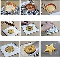 Vista 3 de Juego de herramientas para hacer dulces de azúcar coreano DALGONA (9 piezas en 1 juego)