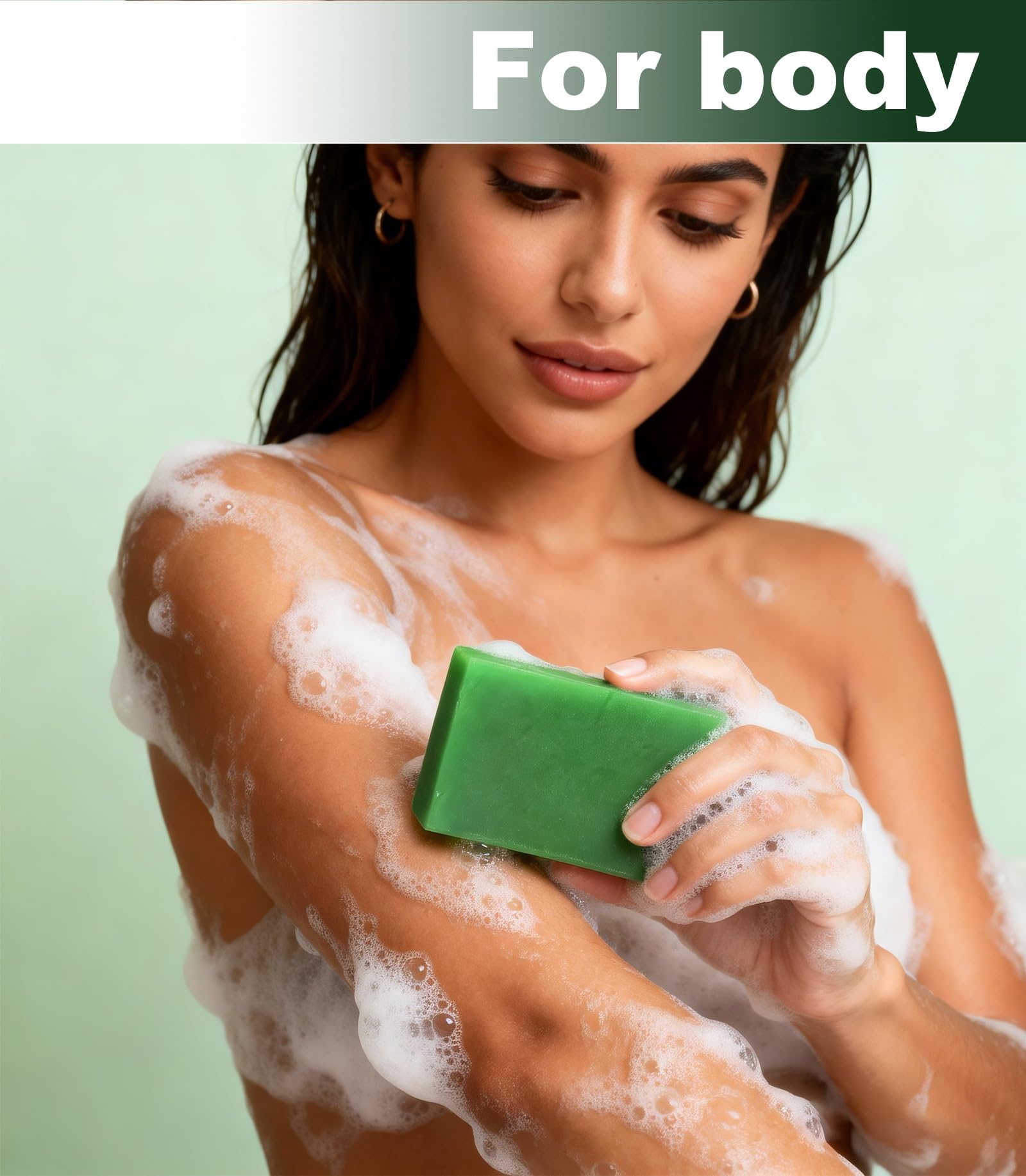 Natürliche Beifuß Seife, Beifuß duftende natürliche Öl Seife Extrakte Dusche,Tiefenreinigung Seifen Frauen Männer,die Reinigung Bad, moisturizing, handgemachte Bar mit dichten Schaum (8pcs)