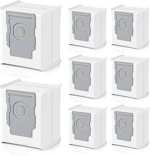 Paquete de 8 bolsas de vacío para irobot Roomba series i & s& j, repuesto para irobot Roomba i7, i7+, i3, i3+, i1, i1+, i4, i4+, i6, i6+, i8, i8+,