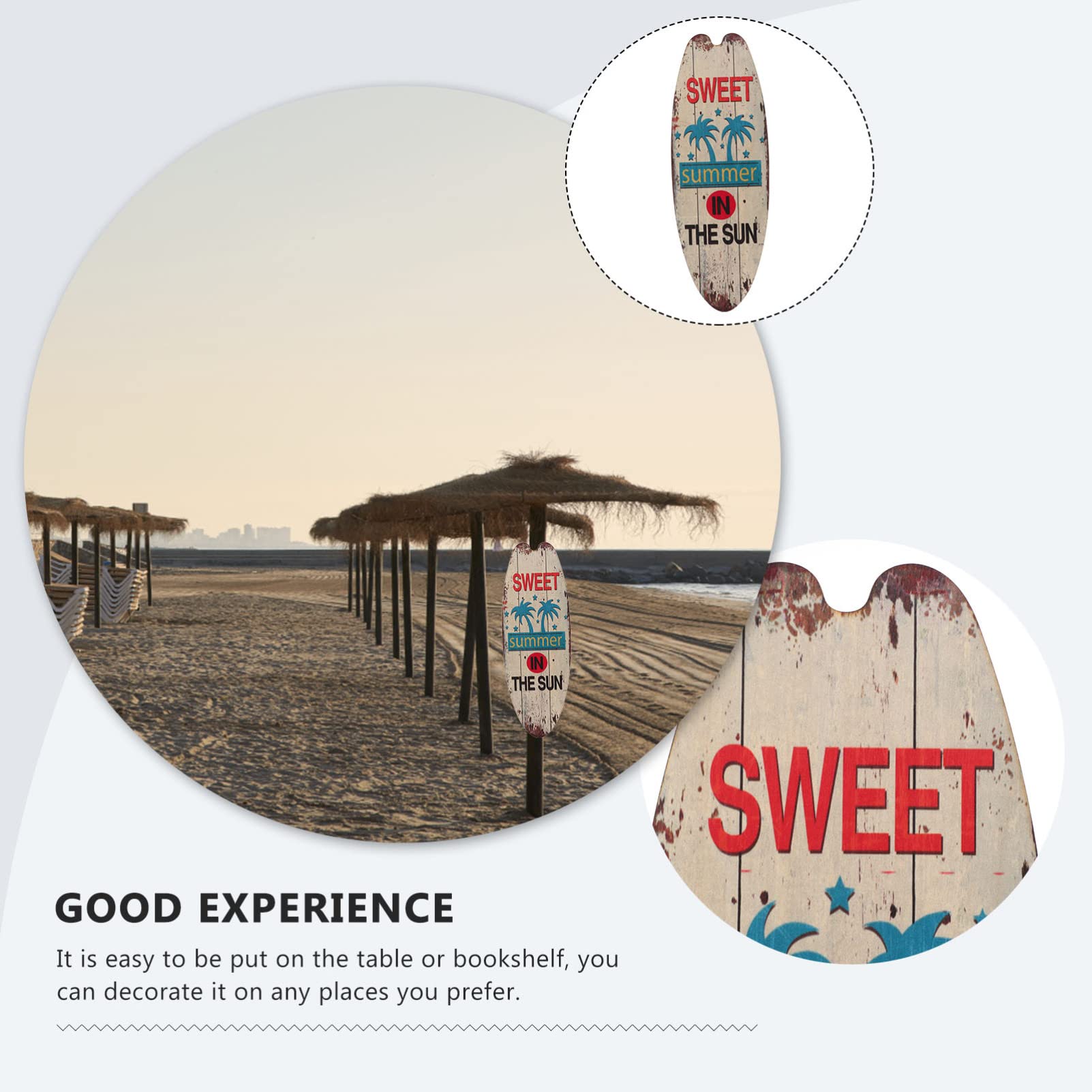 Tavola da surf anni '80 vintage di lusso deco 298 x 61 x A. 14 cm - Tavola da surf retrò usata - Oggetto da Collezione | Casa Padrino