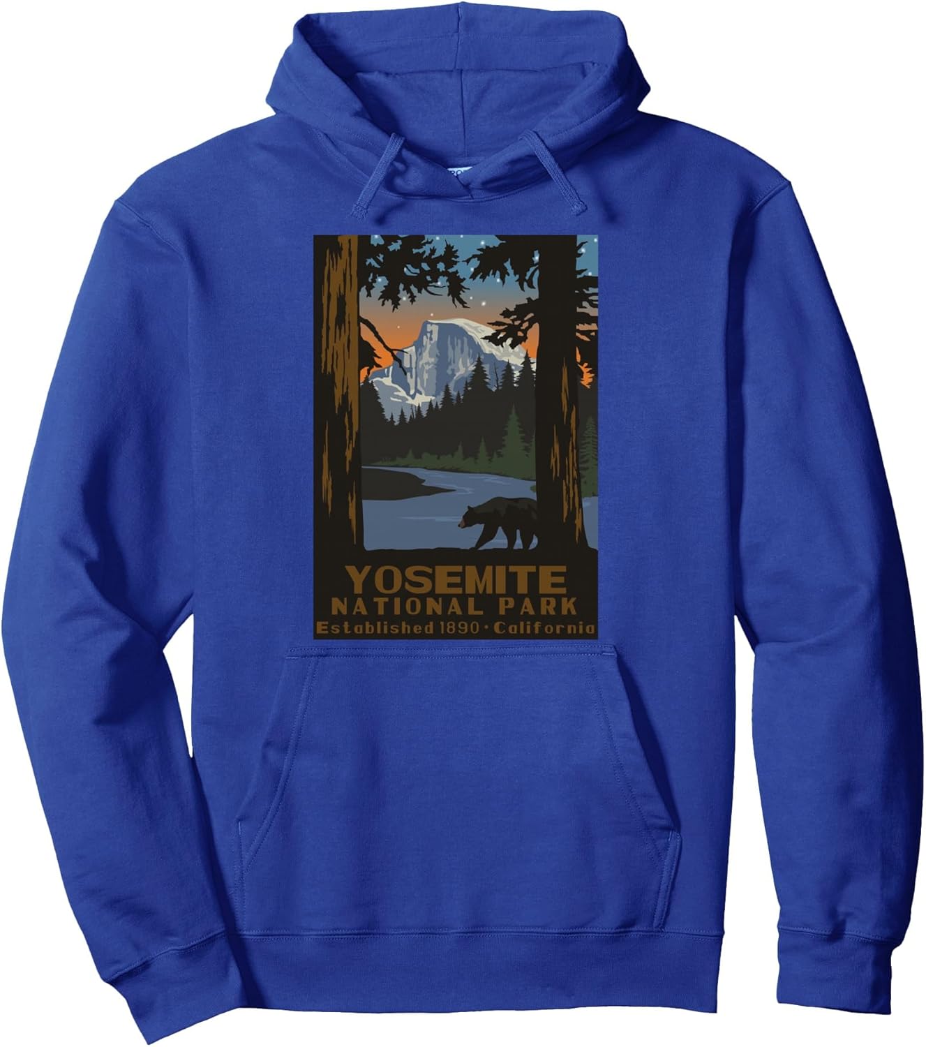 Yosemite Shirt Vintage National Park Pullover Hoodie