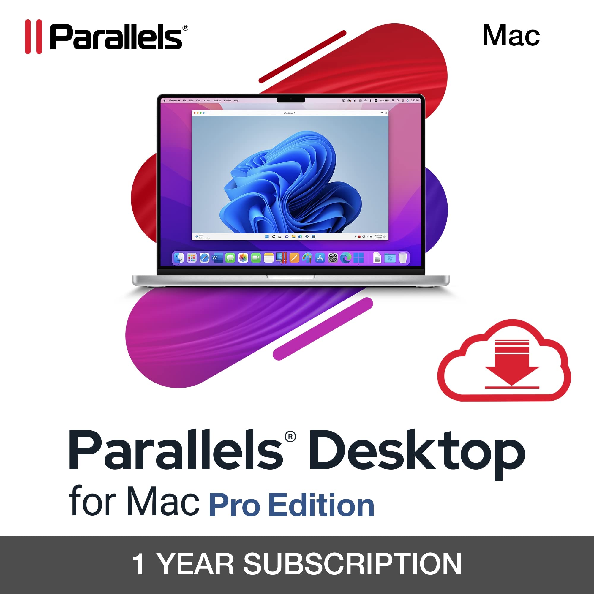 Parallels Desktop 20 per Mac, Pro, Esegui Windows su Mac, Download digitale