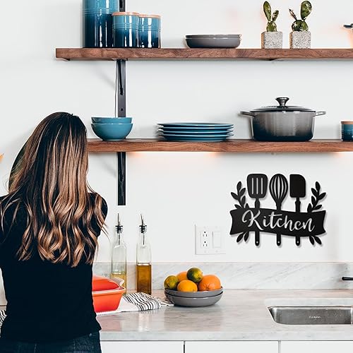 Vista 2 de Zzbakress Letrero de madera para cocina, decoración rústica de cocina de granja (estilo 2) Estilo2,Estilo1,Style3