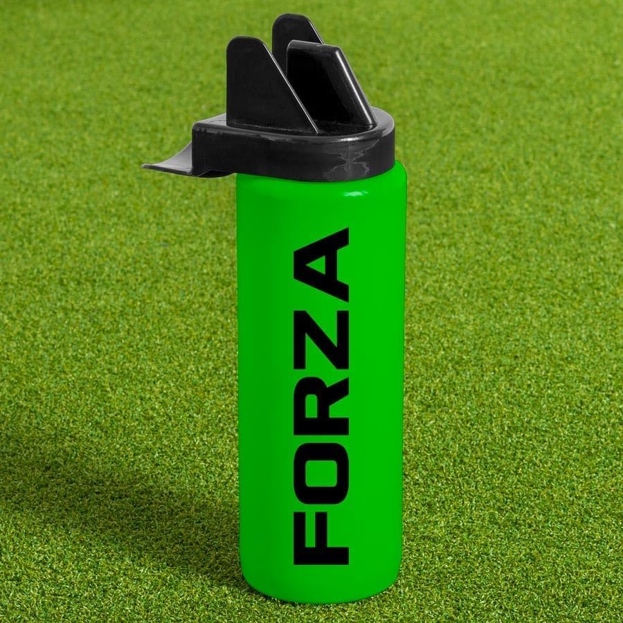 FORZA Borracce Sportive Da 1L | Borracce Sportive Senza BPA Con Beccuccio Senza Contatto - Ideali Per Le Squadre Sportive (Verde, Pacco Da 20)