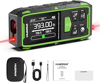 Huepar Dual Laser Distance Measuring Tool