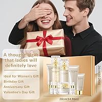 Vista 4 de Anti Aging Skin Care Set - 10pcs - Face Skincare Kit with Collagen - Hydrating & Firming Skin, Include Toner, Serum, Lotion, Eye Cream, Face Cream