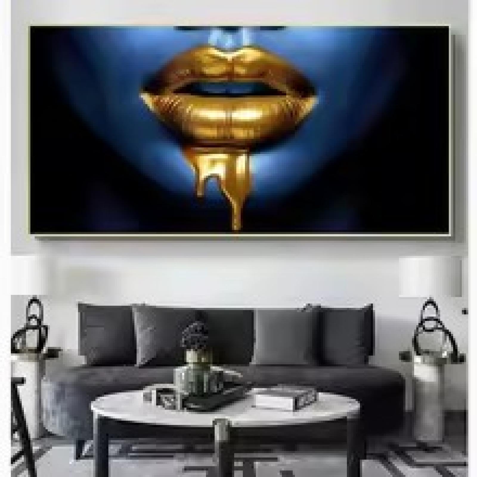 Impression sur toile grand format pour sublimer un mur blanc vide de salon - 6