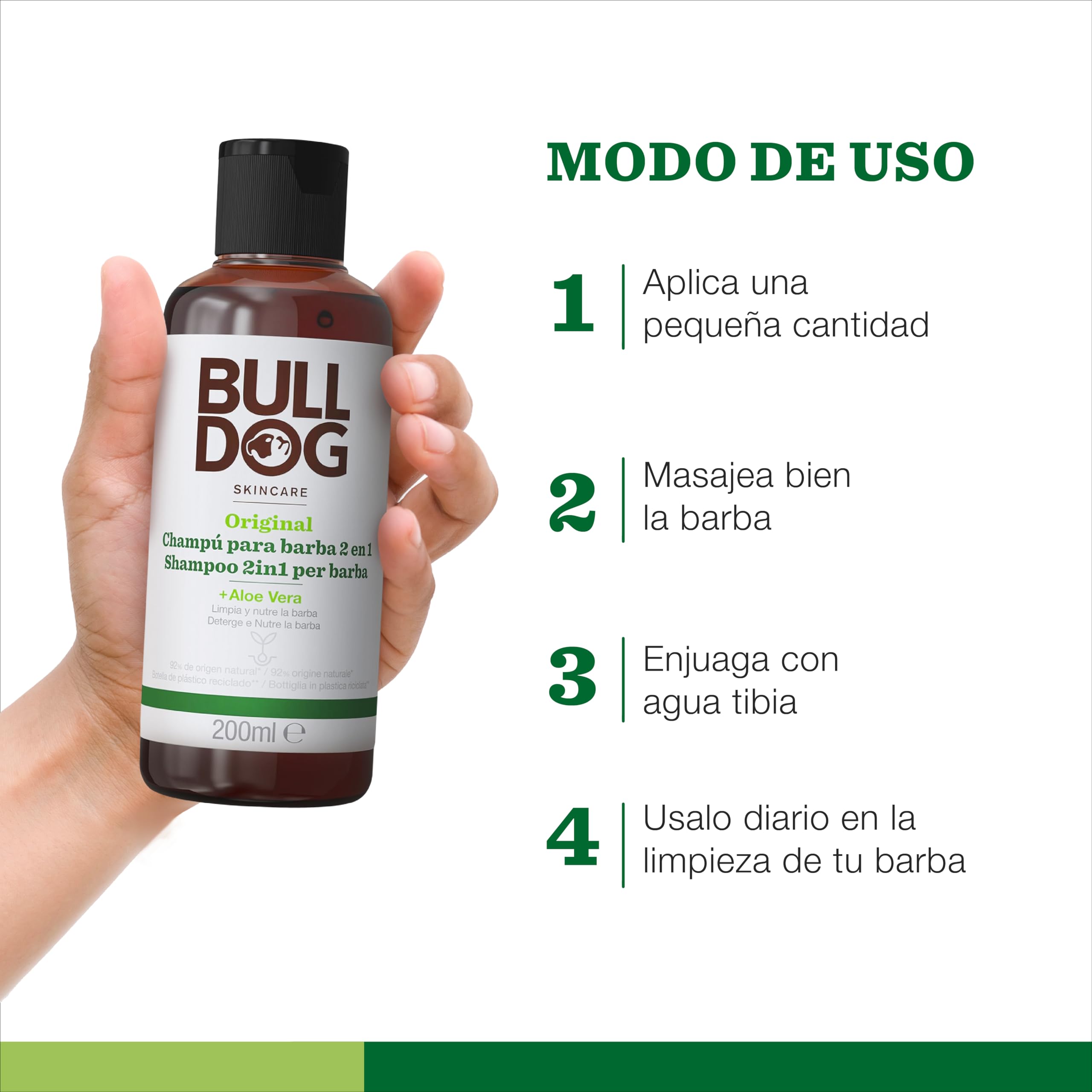 Bulldog Szampon i Odżywka - 200 ml
