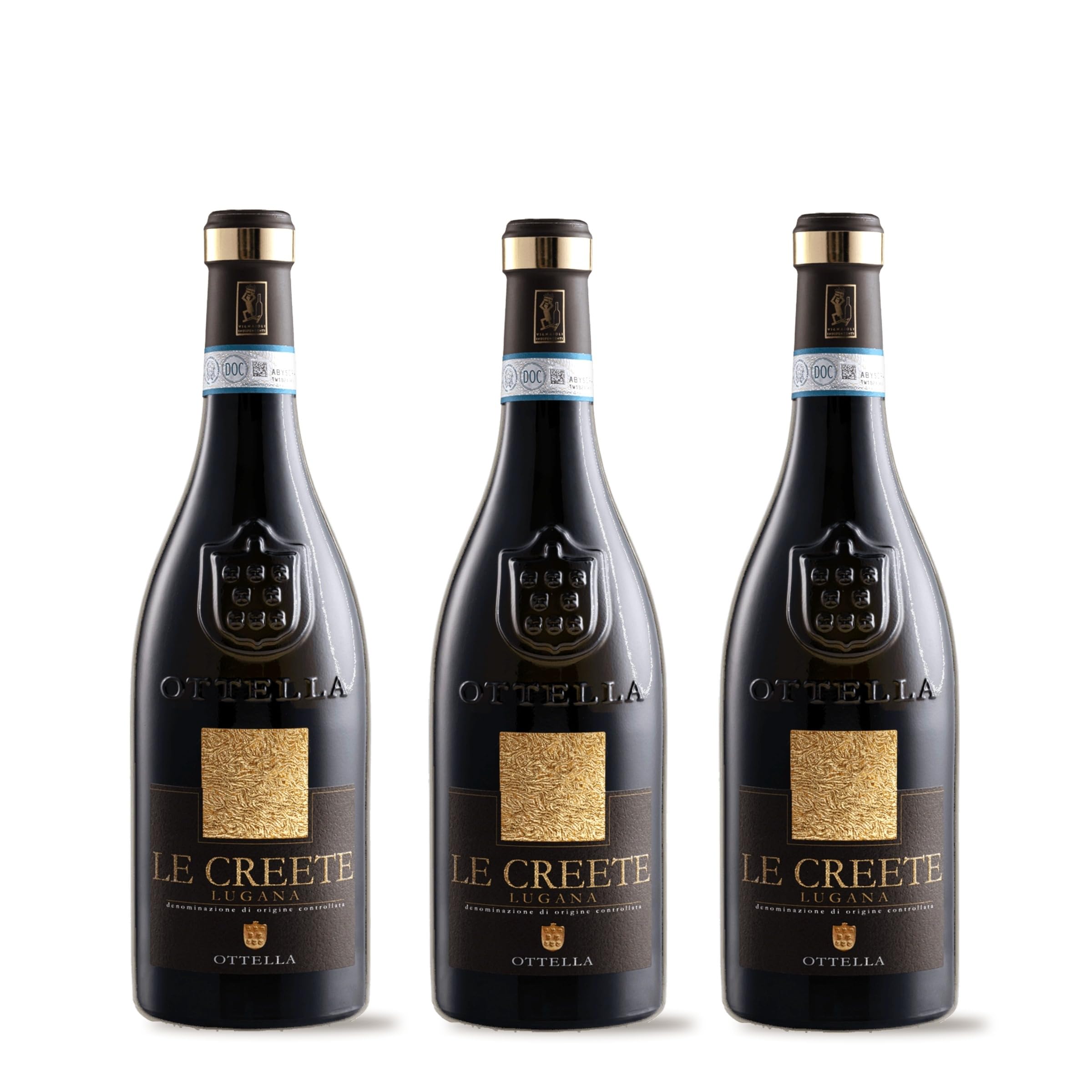 Ottella 2025 Lugana 'Le Creete' trocken - BIO (3 x 0,75 l) inkl. weine.de-DropStop