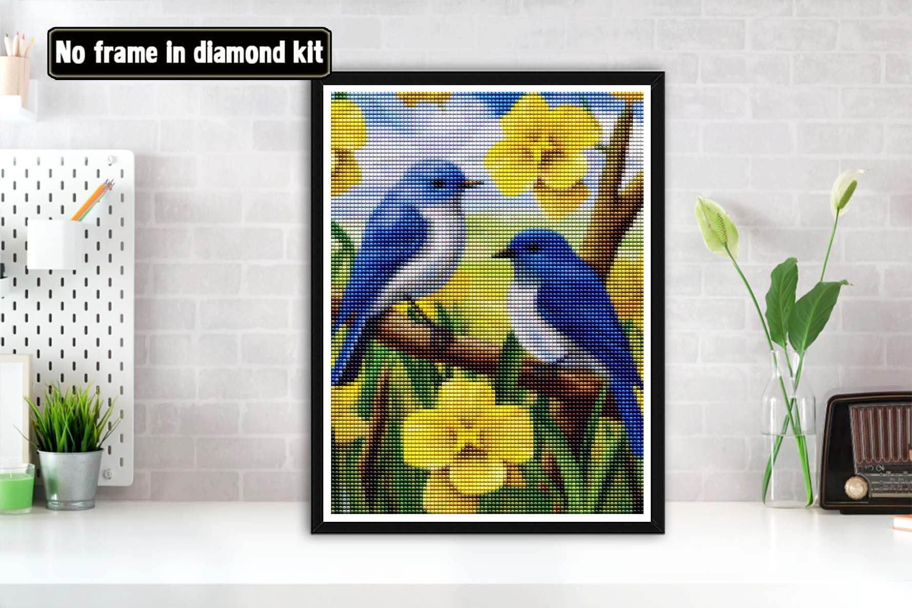 Kit Diamond Painting 5D Écureuil - DIY Broderie Diamant 30x40 Cm - Loisir Créatif Déco Maison