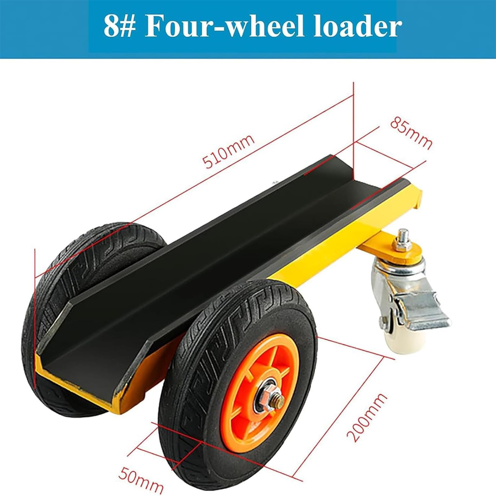 Carrello per pannello resistente per la movimentazione dei materiali, capacità 300 kg, slot da 510 mm, scorrimento fluido e rotazione flessibile per pannelli a parete e trasporto in marmo