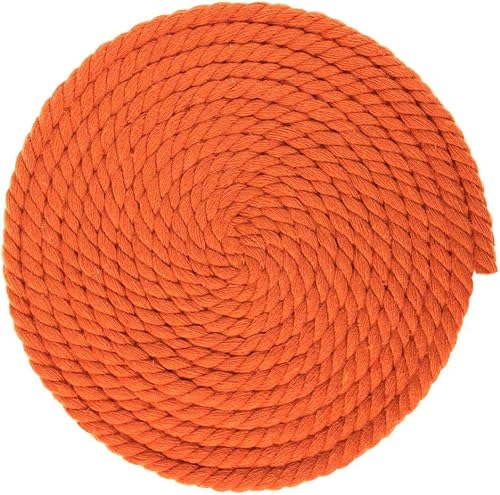Miniatura 53 de West Coast Paracord - Cuerda de algodón natural trenzada de 3 hebras, 1/4, 1/2, 5/8, 3/4 y 1 pulgada de diámetro, 10, 25, 50, 100 pies