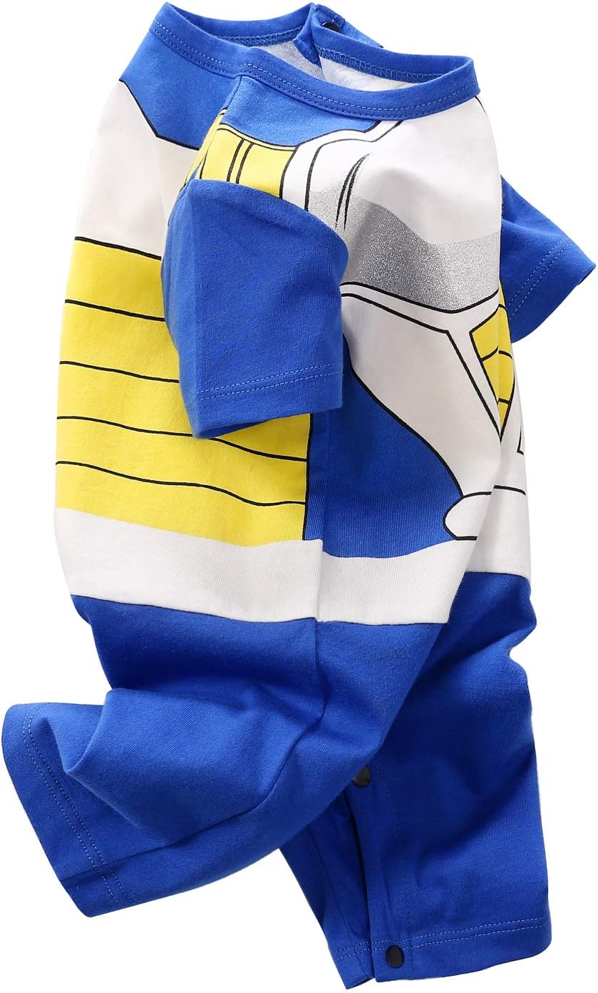 YFYBaby Baby Boys' 2 Pack Short Sleeve Romper Toddler Cartoon Onesie Outfits - Image 3