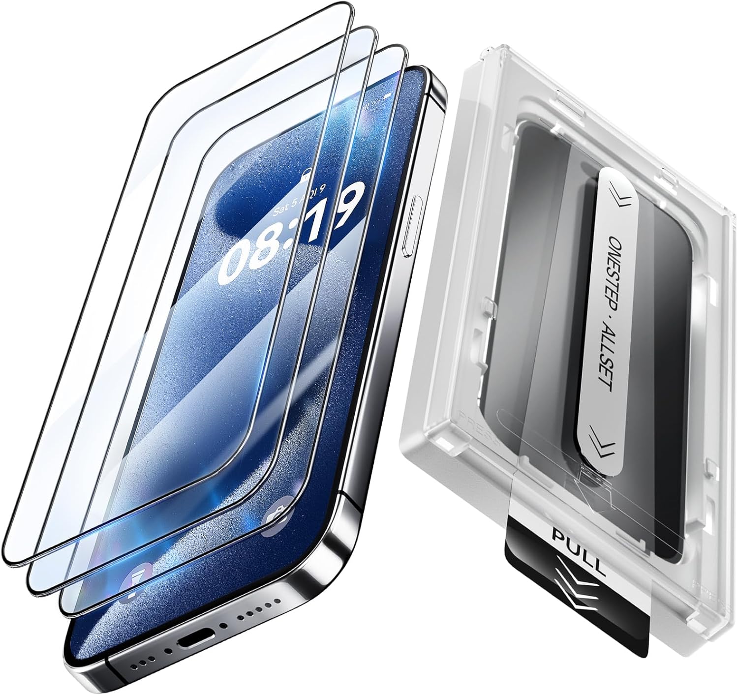 3 Pack Screen Protector for iPhone 13 / iPhone 13 Pro/iPhone...