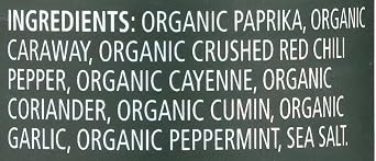 Frontier Co-op Organic Harissa Seasoning, 1.9 Ounce Bottle, N. African Heat with Chili Peppers, Cayenne, Paprika & Coriader